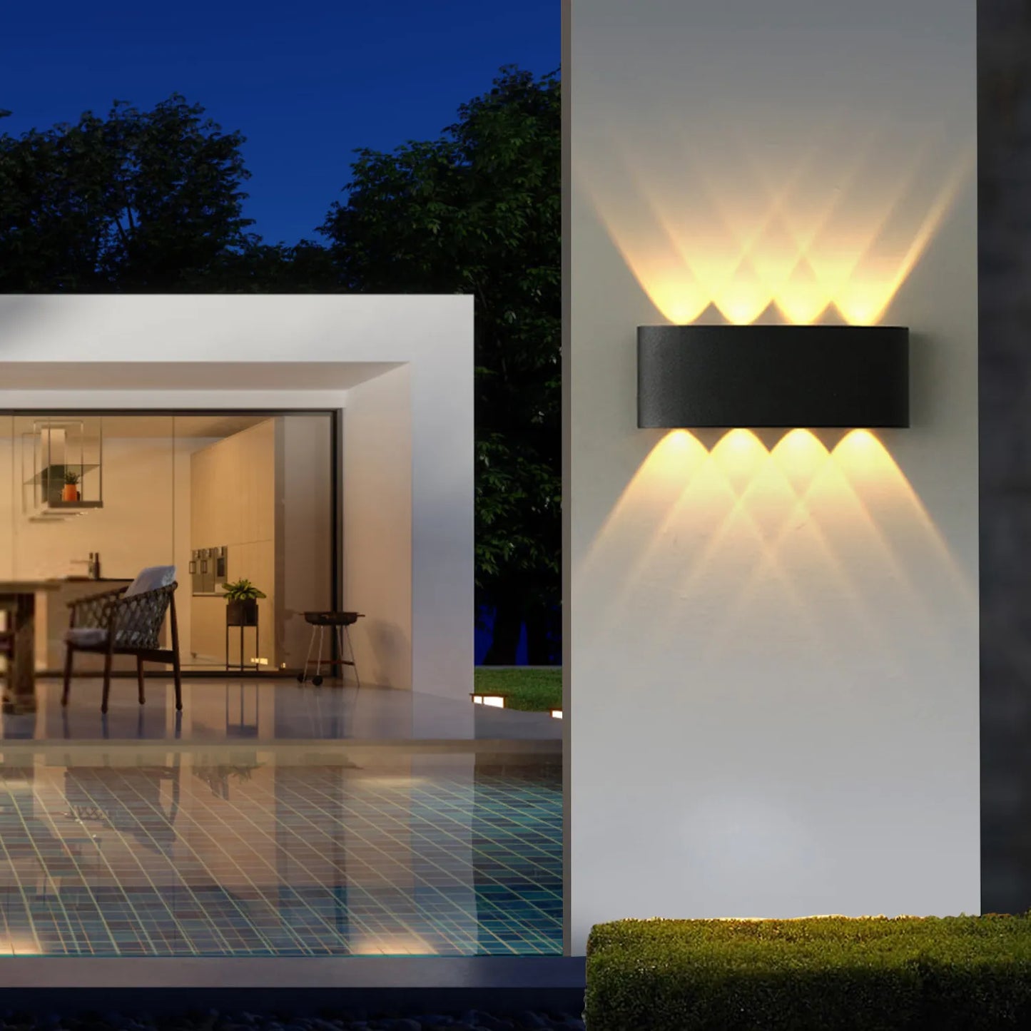 Outdoor Waterproof LED Wall Lamp
