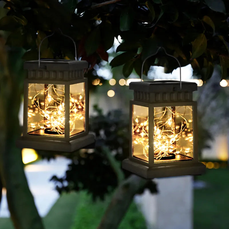 Outdoor Solar LED Lantern Lamp