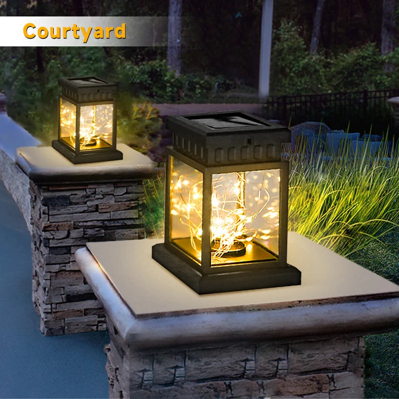 Outdoor Solar LED Lantern Lamp
