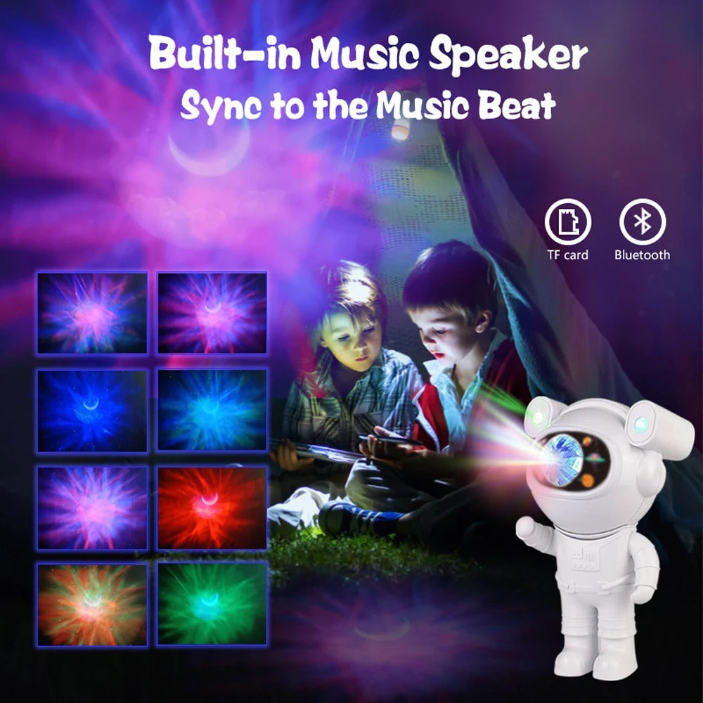 Galaxy Star Astronaut LED Light Projector