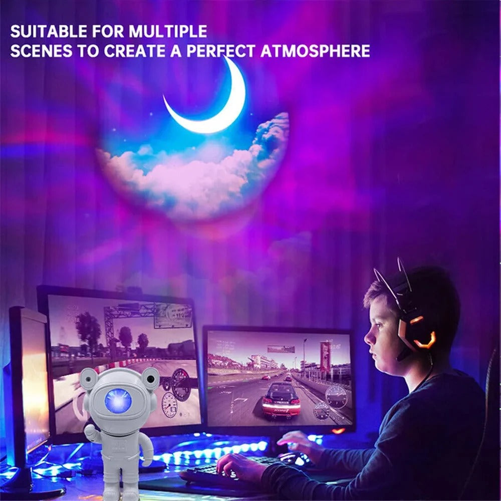 Galaxy Star Astronaut LED Light Projector