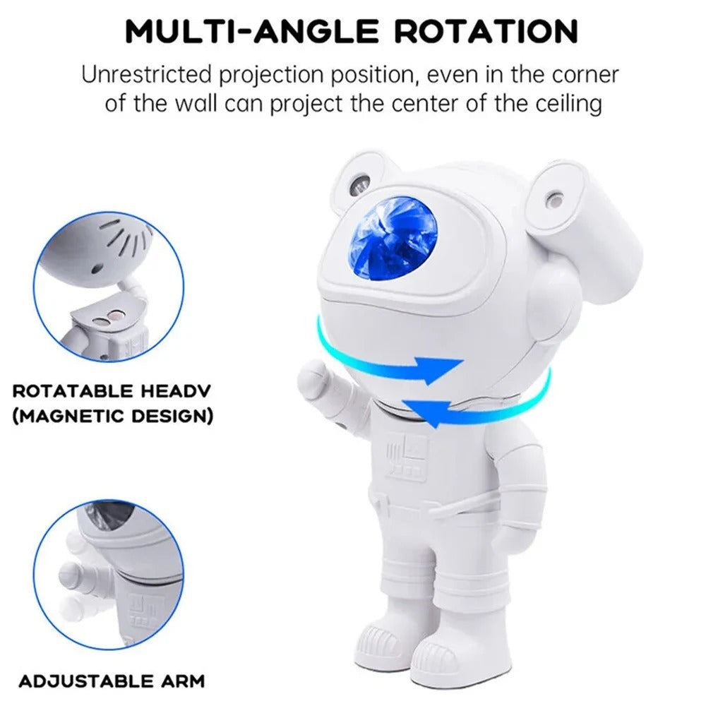 Galaxy Star Astronaut LED Light Projector