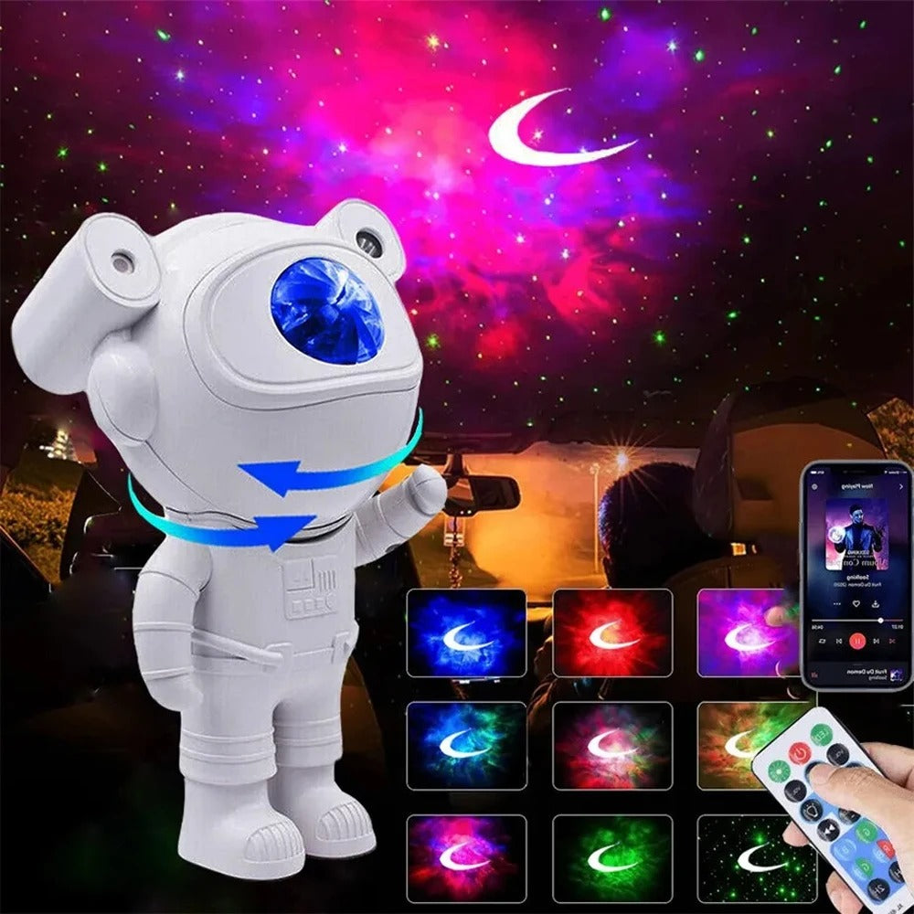 Galaxy Star Astronaut LED Light Projector