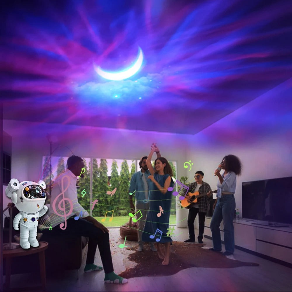 Galaxy Star Astronaut LED Light Projector