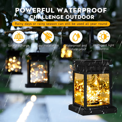 Outdoor Solar LED Lantern Lamp