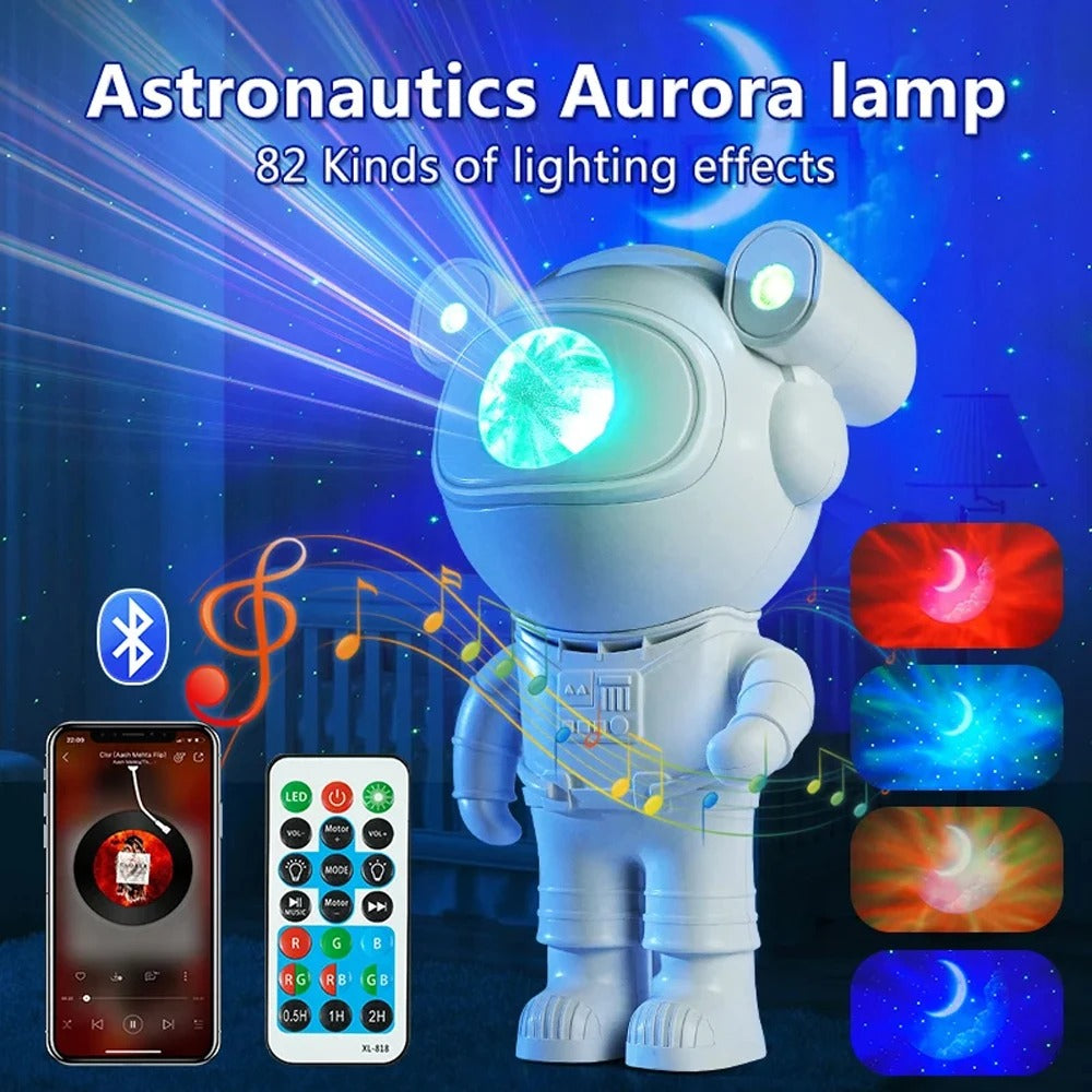 Galaxy Star Astronaut LED Light Projector